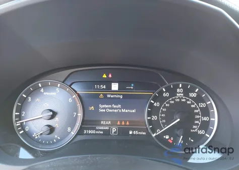 2022 Infiniti Qx55 Sensory Awd z USA, uszkodzony, nr VIN 3PCAJ5L32NF103739